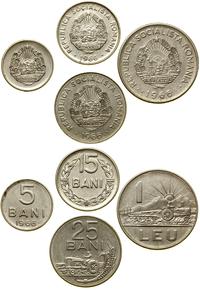 Rumunia, lot 4 monet, 1966