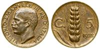 Włochy, 5 centesimi, 1922 R