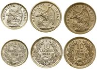 lot 3 monet, Santiago, 5 centavo 1938, 10 centav