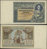 20 złotych 20.06.1931, seria DH. , numeracja 687