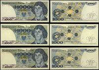 zestaw: 3 x 1.000 złotych 1.06.1979 i 2 x 1.06.1