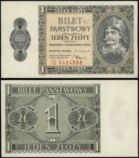 Polska, 1 złoty, 1.10.1938