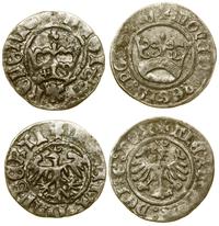 lot 2 monet, 2 x półgrosz koronny: Jan I Olbrach