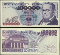 100.000 złotych 16.11.1993, seria Y, numeracja 6
