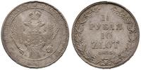 1 1/2 rubla = 10 złotych 1835, Petersburg, patyn