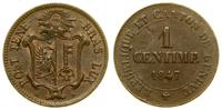 Szwajcaria, 1 centime, 1847