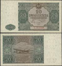20 złotych 15.05.1946, seria E, numeracja 765626