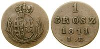 Polska, 1 grosz, 1811 IB