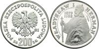 200 złotych 1981, WŁADYSŁAW HERMAN- PRÓBA, srebr