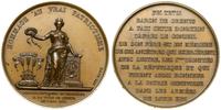 medal pamiątkowy 1847, Aw: Kobieta stojąca na wp