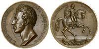 medal pamiątkowy 1823, Aw: Głowa w lewo, na dole