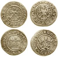 Polska, zestaw: 2 x półgrosz, 1509 i 1510