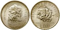 1.000 lirów 1978, Rzym, 150. rocznica urodzin - 