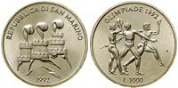 1.000 lirów 1992, Rzym, Igrzyska XXV Olimpiady -
