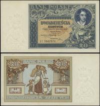 20 złotych 20.06.1931, seria DT. , numeracja 588
