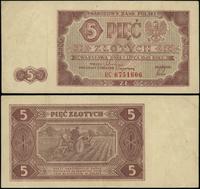 Polska, 5 złotych, 1.07.1948