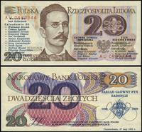 Polska, 20 złotych, 1.06.1982 (1995)