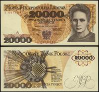 20.000 złotych 1.02.1989, rzadsza seria S, numer
