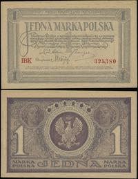 1 marka polska 17.05.1919, seria IBK, numeracja 