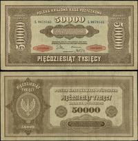 50.000 marek polskich 10.10.1922, seria L, numer
