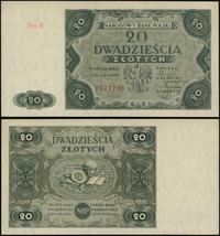 20 złotych 15.05.1947, seria B, numeracja 247173