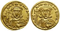solidus ok. 745–750, Konstantynopol, Aw: Popiers