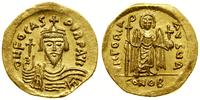 solidus ok. 607–610, Konstantynopol, Aw: Głowa c