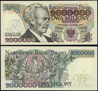 2.000.000 złotych 14.12.1992, seria A, numeracja