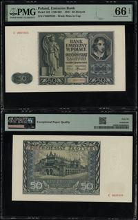 50 złotych 1.08.1941, seria C, numeracja 9897935