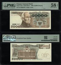 50.000 złotych 1.12.1989, seria AC, numeracja 29