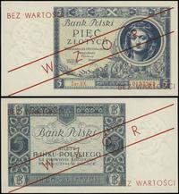 5 złotych 2.01.1930, seria BX. , numeracja 01972