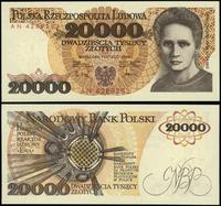 20.000 złotych 1.02.1989, seria AN, numeracja 42