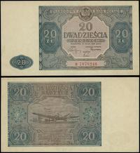 20 złotych 15.05.1946, seria B, numeracja 787824