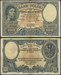 100 złotych 28.02.1919, seria A, numeracja 39454