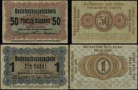 Polska, zestaw: 50 kopiejek i 1 rubel, 17.04.1916