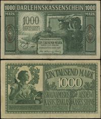 1.000 marek 4.04.1918, Kowno, seria A, numeracja