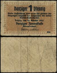 Polska, 1 fenig, 22.10.1923