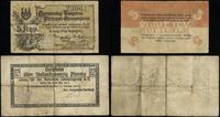 banknoty zastępcze, zestaw 2 bonów, 1914–1917