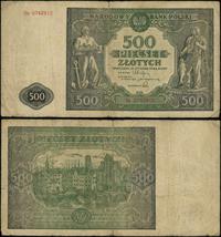 500 złotych 15.01.1946, seria zastępcza Dx, nume