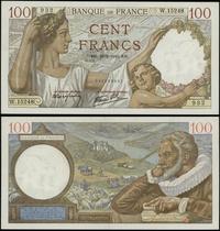 100 franków 26.09.1940, typ Sully, seria W.15248