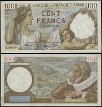 100 franków 5.03.1942, typ Sully, seria X.28903 