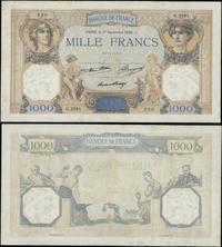 1.000 franków 17.09.1936, typ Ceres et Mercure, 