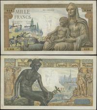 1.000 franków 20.06.1942, typ Deese Demeter, ser