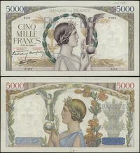 5.000 franków 12.10.1939, typ Victorie, seria P.