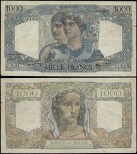 1.000 franków 31.05.1945, typ Minerve et Hercule