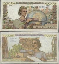 10.000 franków 3.03.1955, typ Génie Français, se