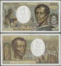 200 franków 1985, typ Montesquieu, seria D.028 /
