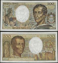 Francja, 200 franków, 1991
