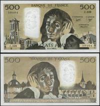Francja, 500 franków, 3.04.1985