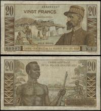 20 franków (1950–1960), seria K.4 / 60907, numer